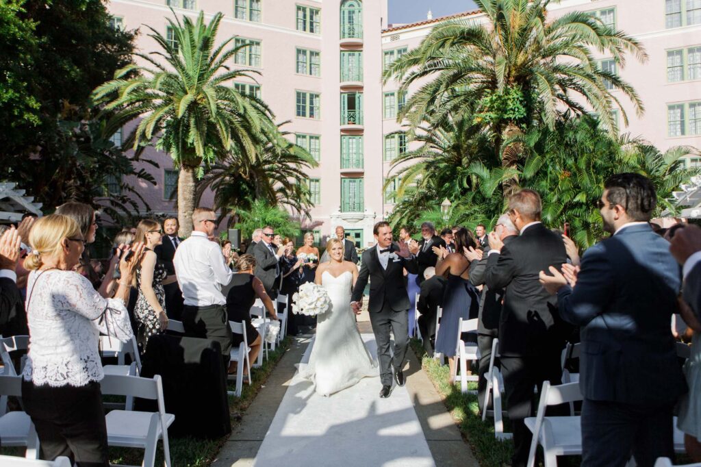 Timeless All-White Downtown St Pete Wedding | Planner Parties A La Carte