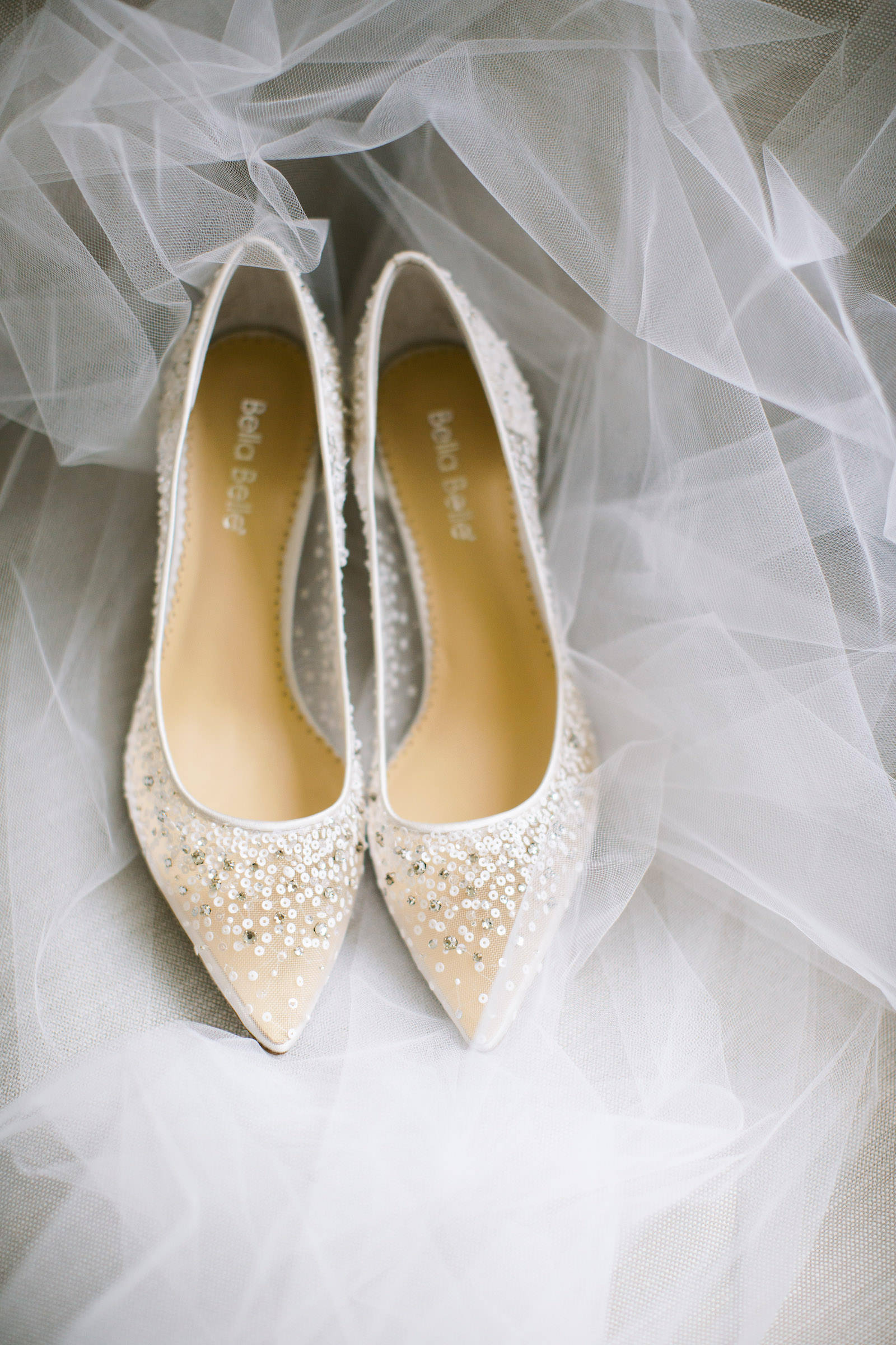 Sequin and Rhinestone Wedding Shoe Ideas